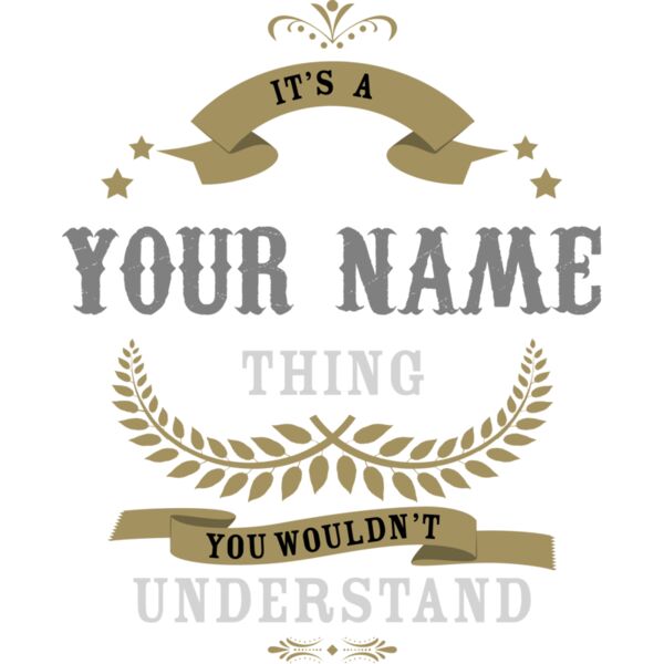 It's A Your Name Thing Thumbnail